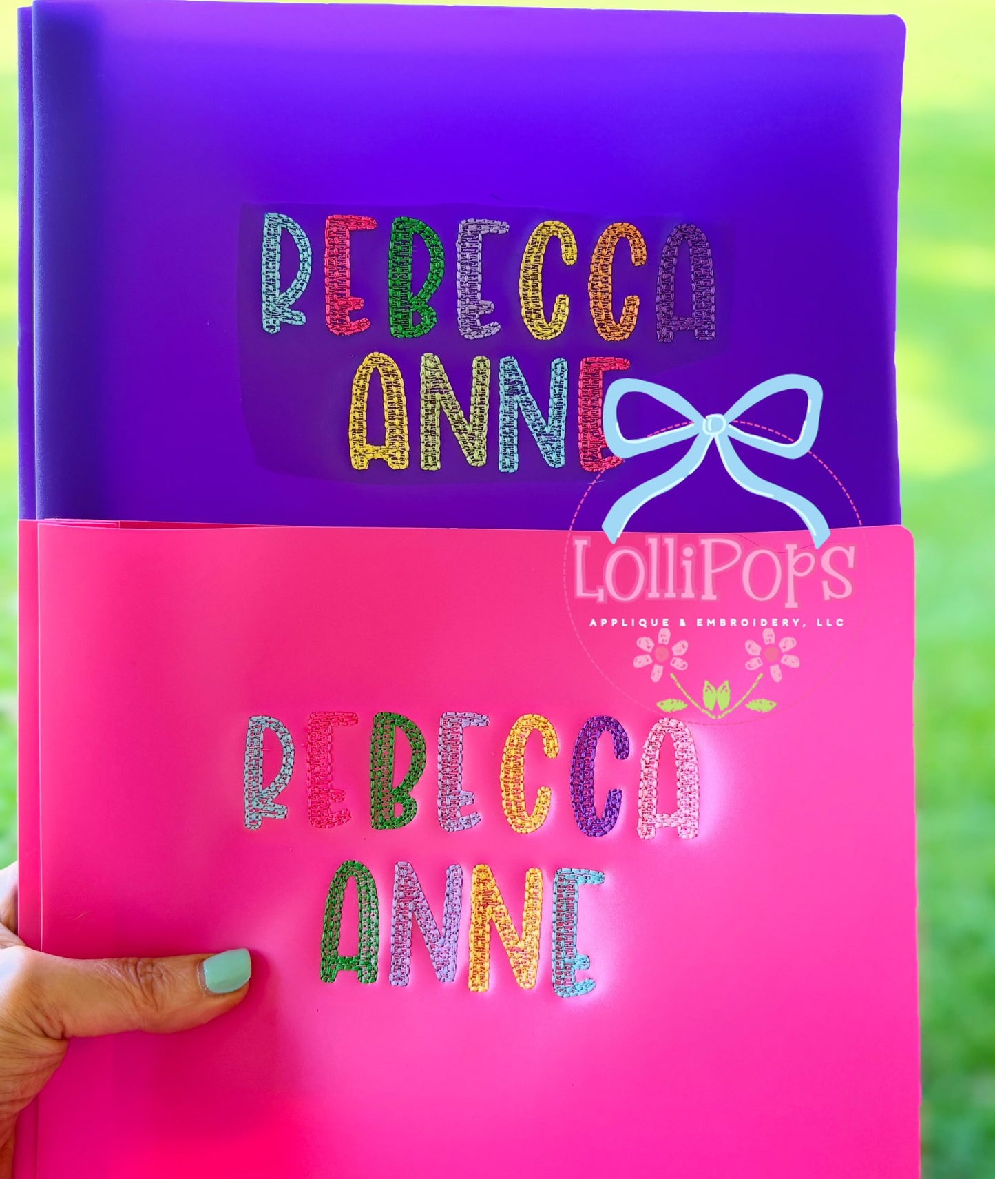 Personalized Plastic Folder